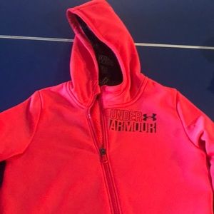 Under Armour hooded full zip jacket